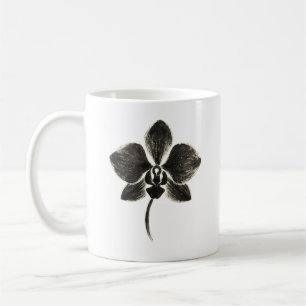 Dessin de la ligne orchidée - Mug botanique