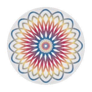 dessin de mandala pour planche à découper