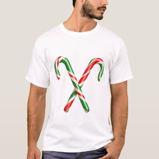 dessin de t-shirt en bâton de noël