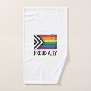Dessin de T-Shirt Vectoriel Drapeau de Fierté Alli