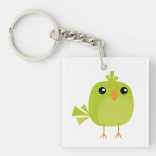 Dessin d'oiseau vert