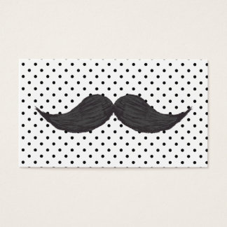 Dessin Drôle De Moustache Et Pois Noirs