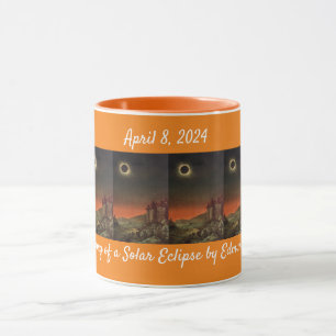 Dessin d'une éclipse solaire par Edmund Weiss Mug