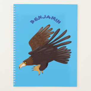 dessin humoristique d'aigle royal
