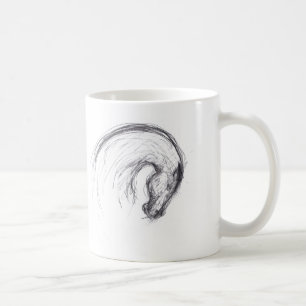 Dessin original 2 Cheval Année Zodiac Mug
