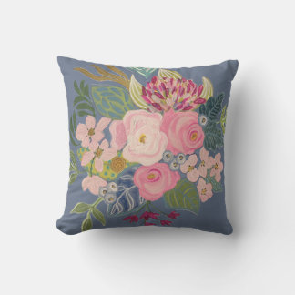 Dessin Salle_Périwinkle Coussin floral bleu_brilla