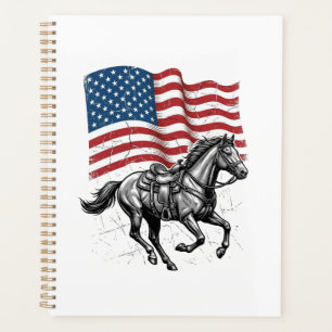 Dessin vectoriel occidental de drapeau de cheval p