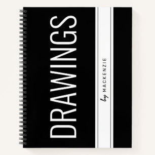 Dessins Carnet Grand Titre Personnalisé