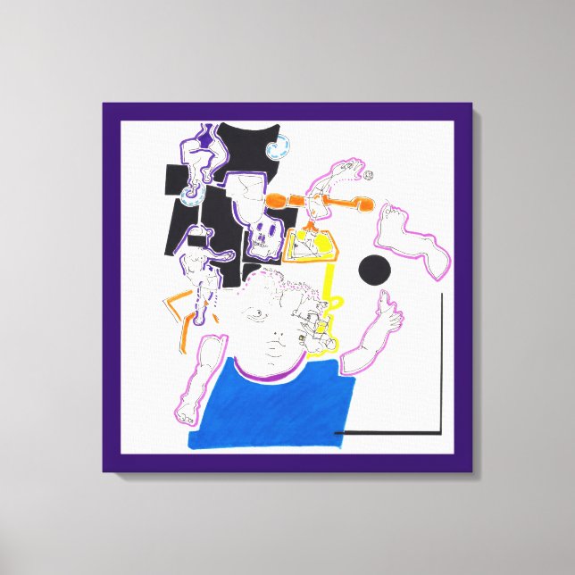 Dessins de nuit et de sieste 14 poupée et toile de (Recto)