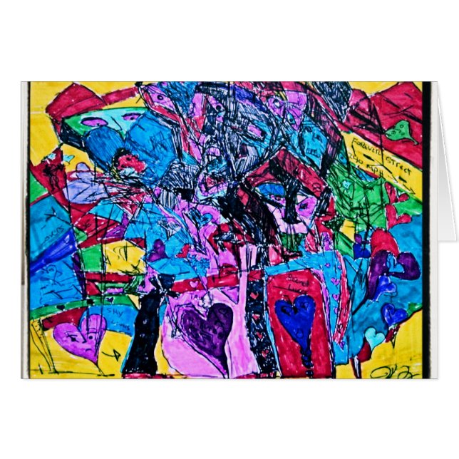 Dessins du Monde des Cœurs (Devant horizontal)