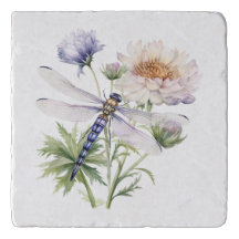 Trivet en marbre