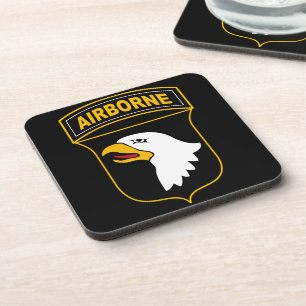Dessous-de-verre 101e division aéroportée Vétéran militaire