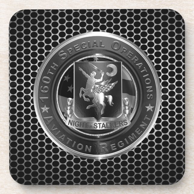 Dessous-de-verre 160e 'SOAR NIGHTSTALKERS' (Devant)