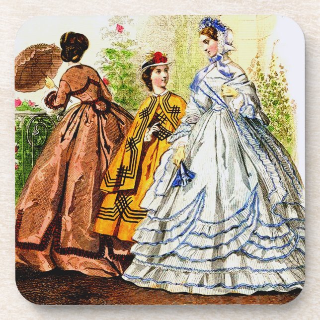 Dessous-de-verre 1863 Journal Des Jeunes Personnes (Devant)