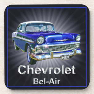 dessous de verre 1956 de Bel Air de Chevrolet