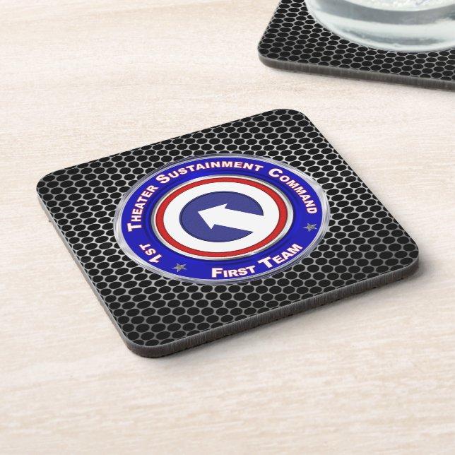 Dessous-de-verre 1re commande de développement du théâtre (Côté gauche)
