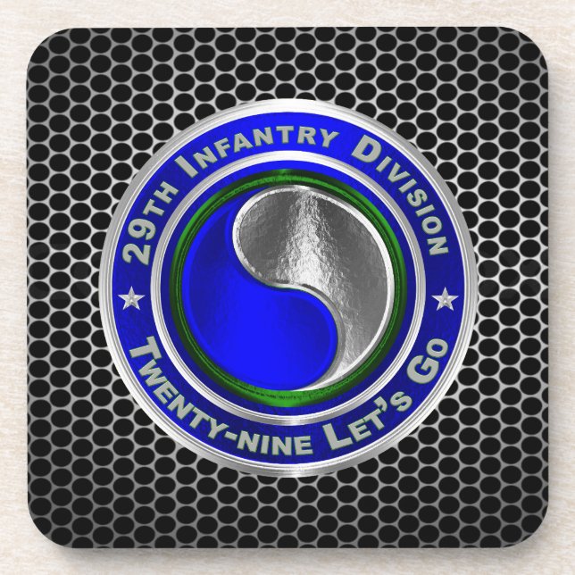 Dessous-de-verre 29e division d'infanterie (Devant)