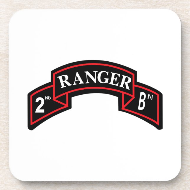Dessous-de-verre 2nd Ranger Battalion - 2ème bataillon de Ranger (Devant)