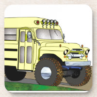 57 Chevrolet outre d'autobus scolaire de la route