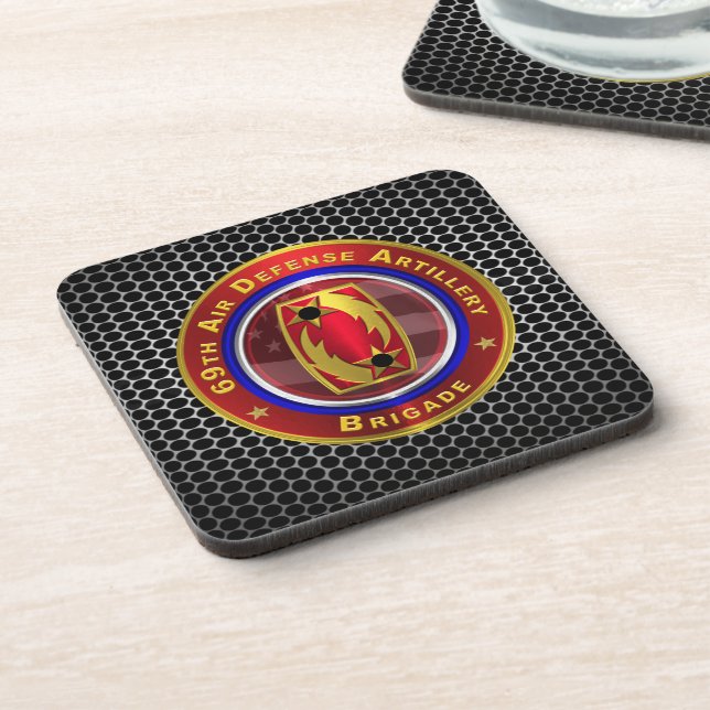 Dessous-de-verre 69e brigade d'artillerie de la défense aérienne "É (Côté gauche)