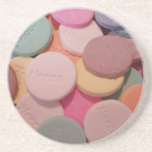 Dessous de verre à bonbons Pastel Rond