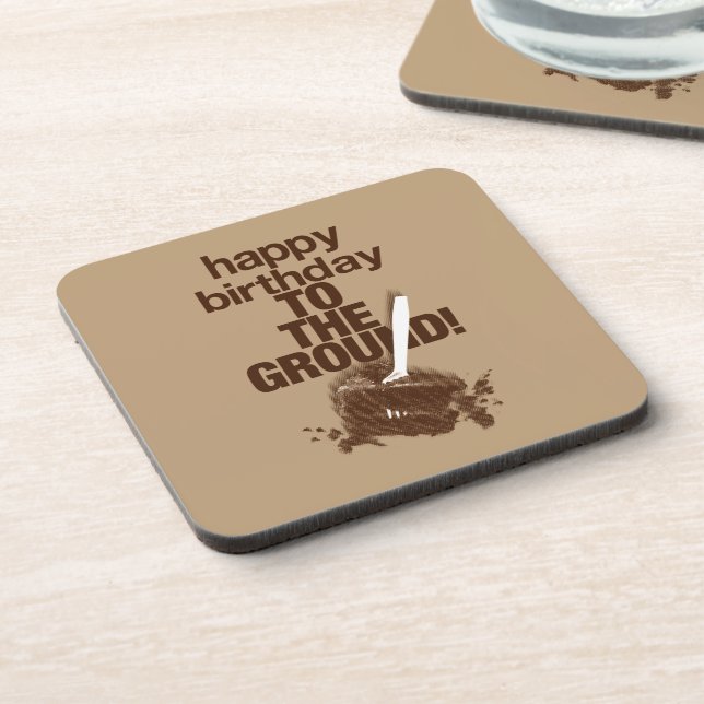 Dessous-de-verre À la terre (Côté gauche)