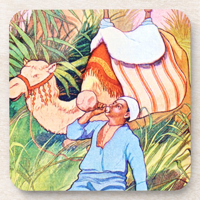 Dessous-de-verre À L'Oasis (Devant)