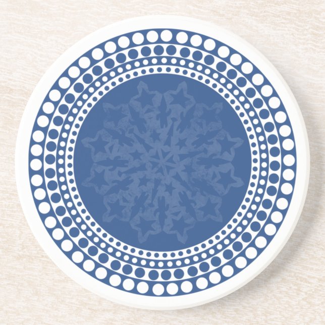 Dessous de verre à neige (Devant)