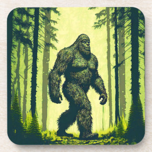 Dessous-de-verre À Pied Pour Une Promenade En Forêt