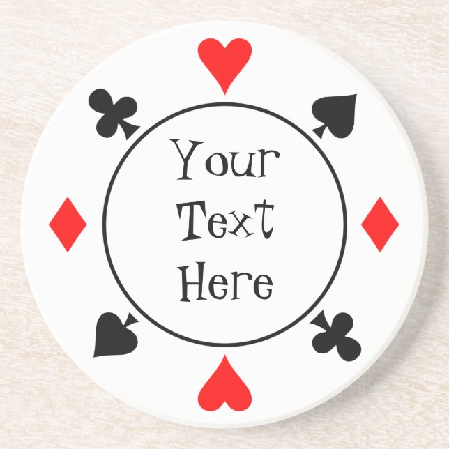 Dessous de verre à puce Casino (Devant)