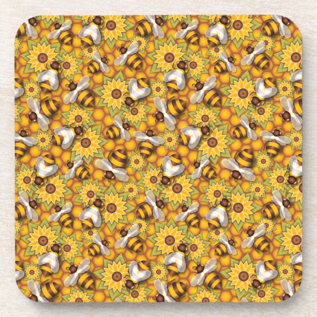 Dessous-de-verre Abeilles (Devant)