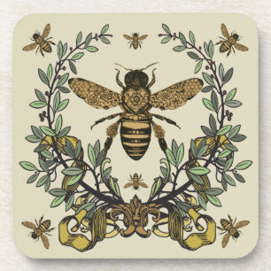 Dessous-de-verre Abeilles victoriennes ornées