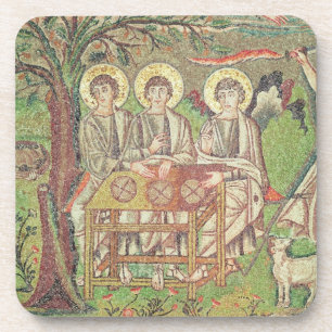 Dessous-de-verre Abraham avec les anges (mosaïque)