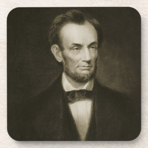 Dessous-de-verre Abraham Lincoln, 16ème président de la stat unie