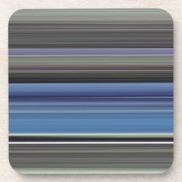 Dessous-de-verre Abstract #1: Blue and grey