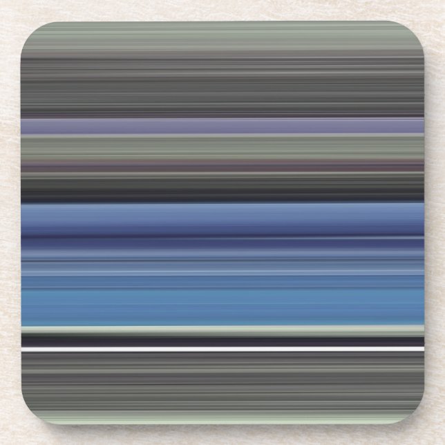 Dessous-de-verre Abstract #1: Blue and grey (Devant)