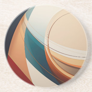 Dessous de verre Abstrait en grès