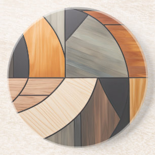 Dessous de verre Abstrait en grès