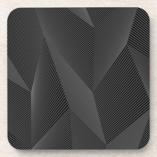 Dessous-de-verre Abstrait, tendance, moderne, simple ligne motif