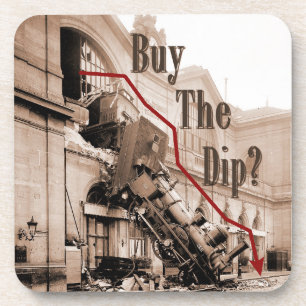 Dessous-de-verre Acheter L'Humour Du Marché Stock Dip