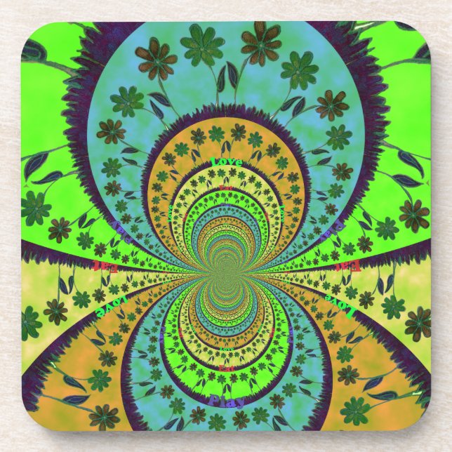 Dessous-de-verre Africain traditionnel Hakuna Matata Couleurs.png (Devant)