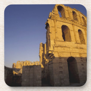Dessous-de-verre Afrique, Tunisie, El Jem. Ruines d'un Romain