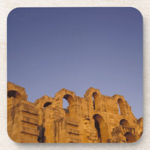 Dessous-de-verre Afrique, Tunisie, El Jem. Ruines d'un Romain