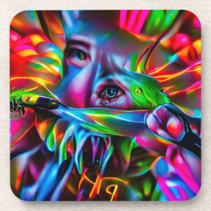 Dessous-de-verre Aichmophobie : Art Surréel Vivid