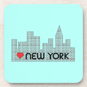 Dessous-de-verre Aimer NEW YORK