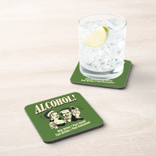 Dessous-de-verre Alchohol : One Drink Je me sens bien