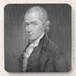 Dessous-de-verre Alexander Hamilton (1757-1804) gravé par John
