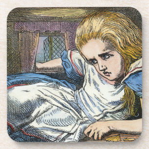 DESSOUS-DE-VERRE ALICE EN WONDERLAND