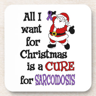 Dessous-de-verre All I Want For Christmas...Sarcoidosis