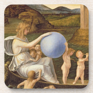 Dessous-de-verre Allégorie de la fortune changeante, ou mélancolie